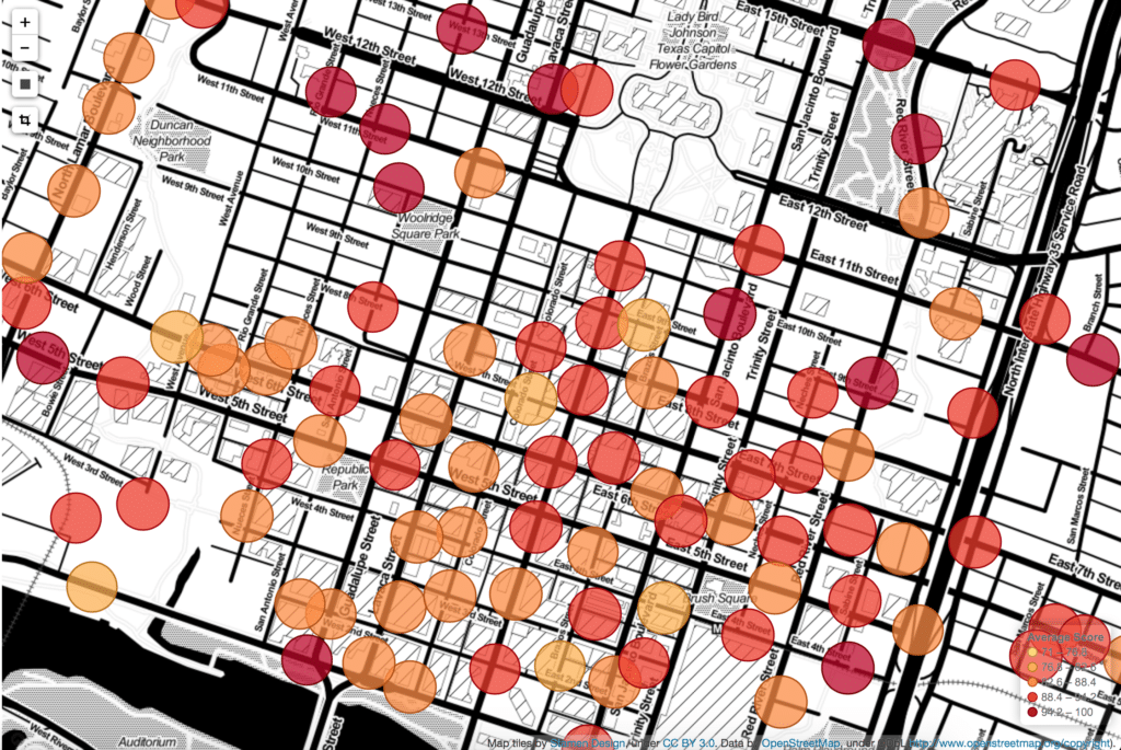 Kibana stylized map