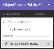ObjectRocket API